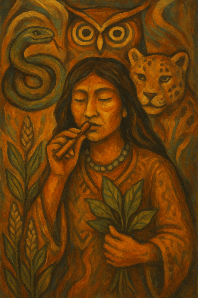 The Kuripé is a sacred tool used for self-application of Rapé, an ancestral medicine from the Amazon.