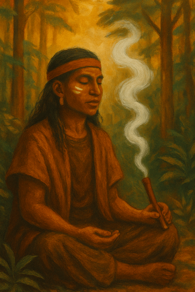 Spiritual healing with Rapé for anxiety and panic